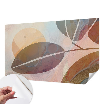 Papel de parede autocolante Folhas harmoniosas