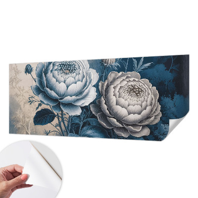 Papel de parede infantil Flores românticas