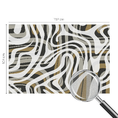 Papel de parede para criança Linhas abstratas