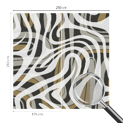 Papel de parede para criança Linhas abstratas