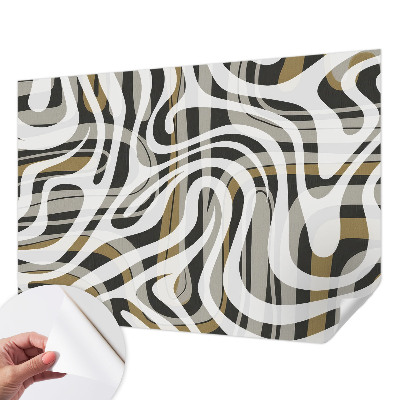 Papel de parede para criança Linhas abstratas