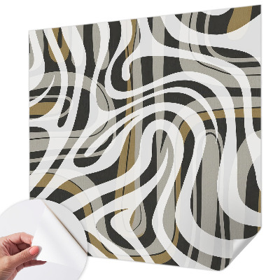 Papel de parede para criança Linhas abstratas