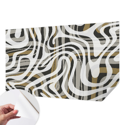Papel de parede para criança Linhas abstratas
