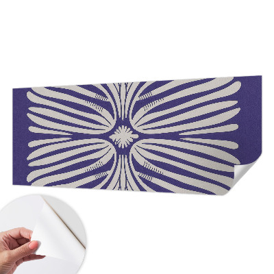 Papel de parede autocolante Simetria floral