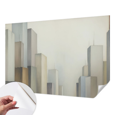 Papel de parede autocolante para quarto Arranha-céus da cidade
