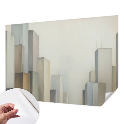 Papel de parede autocolante para quarto Arranha-céus da cidade