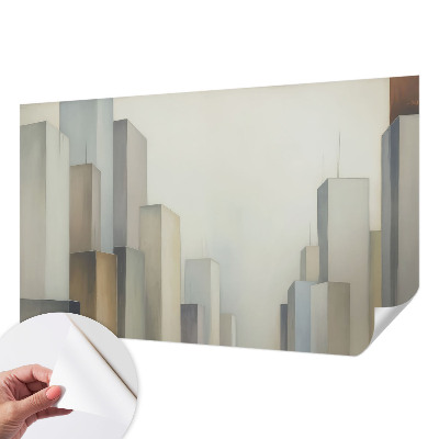Papel de parede autocolante para quarto Arranha-céus da cidade
