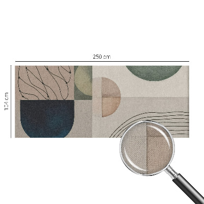 Papel de parede infantil Formas geométricas