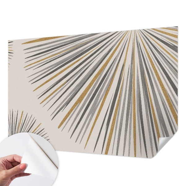 Papel de parede autocolante Leques geométricos