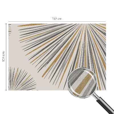 Papel de parede autocolante Leques geométricos