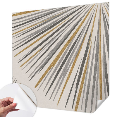 Papel de parede autocolante Leques geométricos