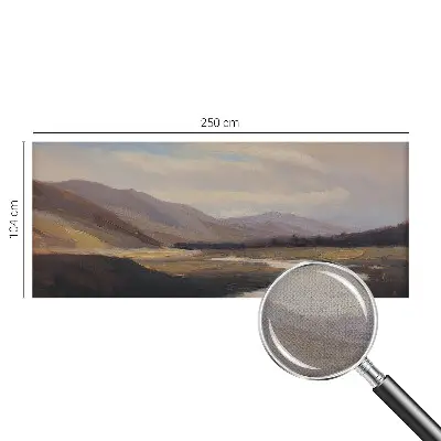 Papel de parede 3D com padrão 'Paz Natural' em estilo decorativo