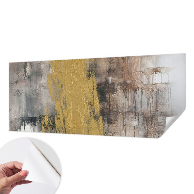 Papel de parede autocolante para sala Visão abstrata