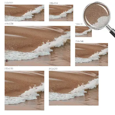 Papel de parede autocolante para quarto com estampa 'Brisa do mar' para decoração de parede
