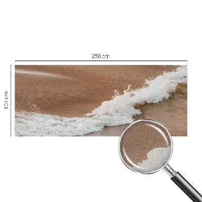 Papel de parede autocolante para quarto com estampa 'Brisa do mar' para decoração de parede
