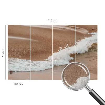 Papel de parede autocolante para quarto com estampa 'Brisa do mar' para decoração de parede