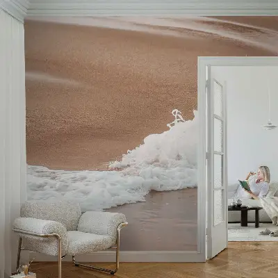 Papel de parede autocolante para quarto com estampa 'Brisa do mar' para decoração de parede