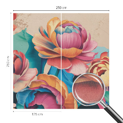 Papel de parede 3D Harmonia floral
