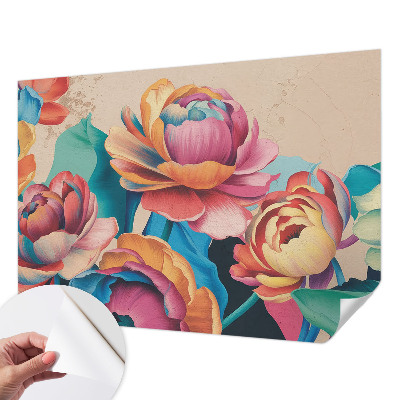 Papel de parede 3D Harmonia floral