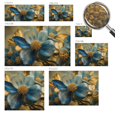 Papel de parede autocolante Arranjo floral
