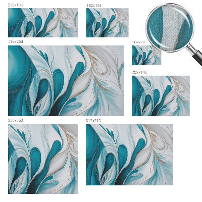 Autocolante de parede fotográfico Padrões fluidos