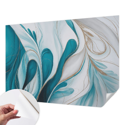 Autocolante de parede fotográfico Padrões fluidos