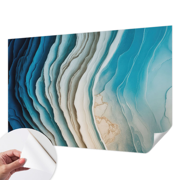 Papel de parede autocolante Ondas de harmonia