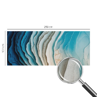 Papel de parede autocolante Ondas de harmonia