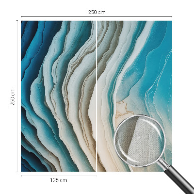 Papel de parede autocolante Ondas de harmonia