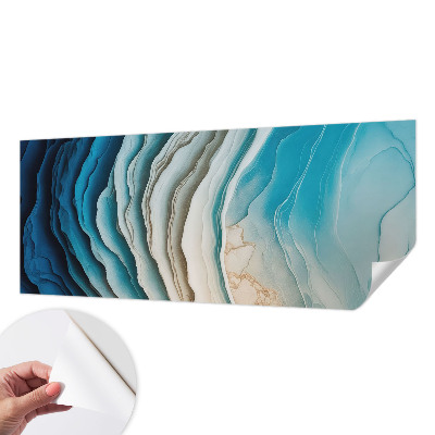 Papel de parede autocolante Ondas de harmonia
