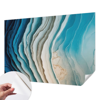 Papel de parede autocolante Ondas de harmonia