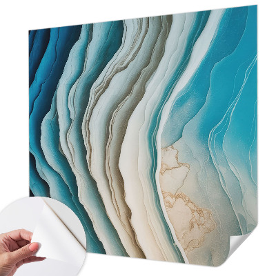 Papel de parede autocolante Ondas de harmonia