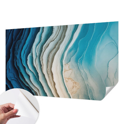 Papel de parede autocolante Ondas de harmonia