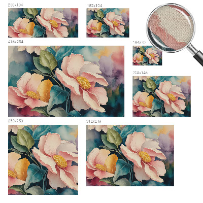 Papel de parede infantil Elegância floral