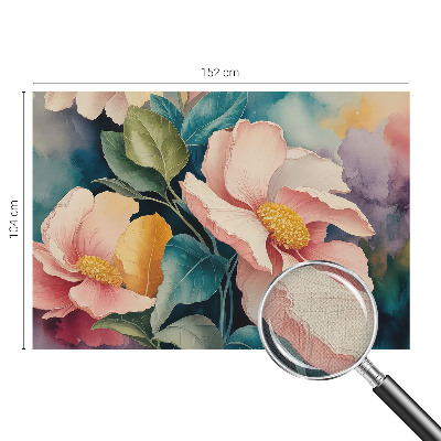 Papel de parede infantil Elegância floral