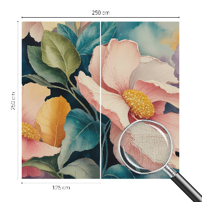 Papel de parede infantil Elegância floral