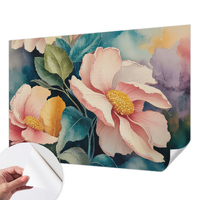 Papel de parede infantil Elegância floral