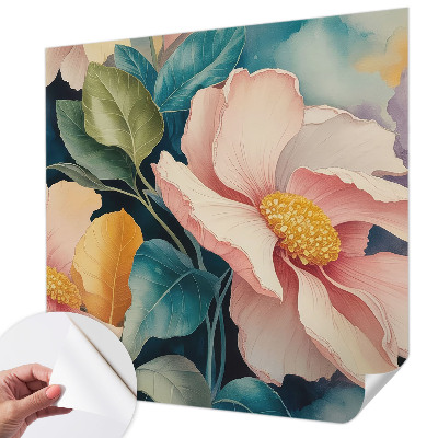 Papel de parede infantil Elegância floral