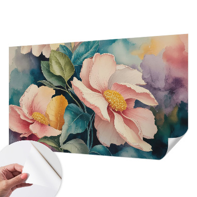 Papel de parede infantil Elegância floral