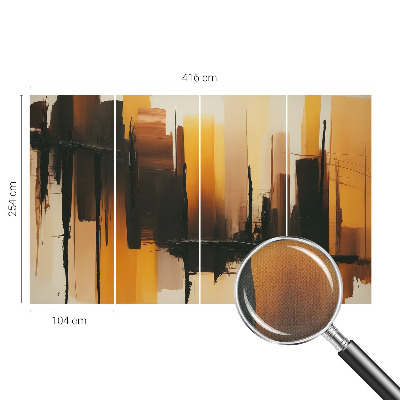 Autocolante de parede fotográfico Listras verticais