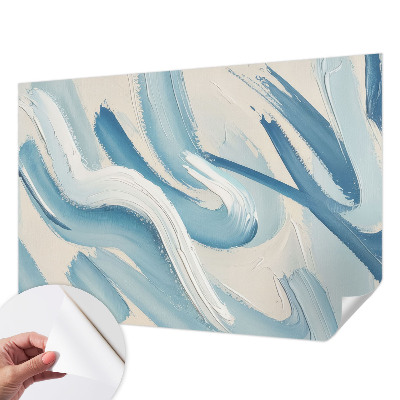 Papel de parede 3D traços abstratos