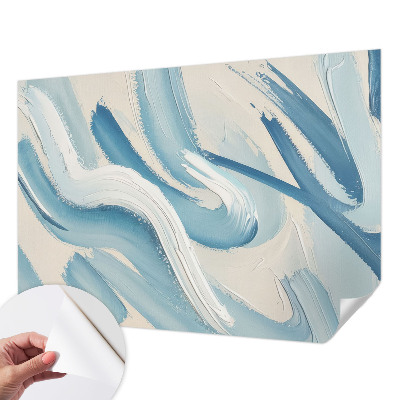 Papel de parede 3D traços abstratos