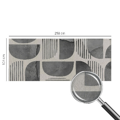 Papel de parede autocolante para sala Formas geométricas