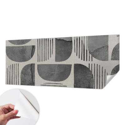 Papel de parede autocolante para sala Formas geométricas