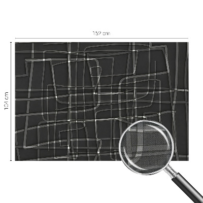Papel de parede autocolante para quarto Linhas abstratas