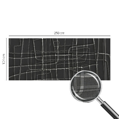 Papel de parede autocolante para quarto Linhas abstratas
