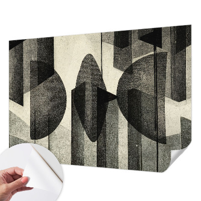 Papel de parede infantil Formas geométricas