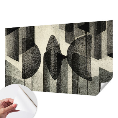 Papel de parede infantil Formas geométricas