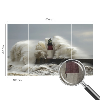 Papel de parede para criança Ondas do mar