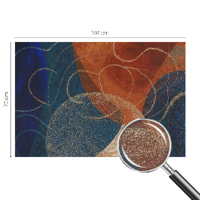 Autocolante de parede fotográfico Formas coloridas